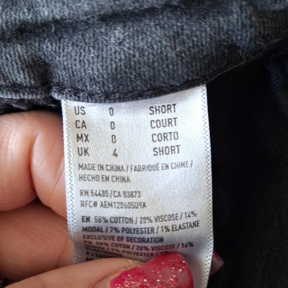 American Eagle Denim Jeans Jeggings  Bundle. Size 0 Short - Picture 16 of 16